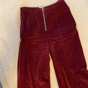 Me. Larkin corduroy flare pants.